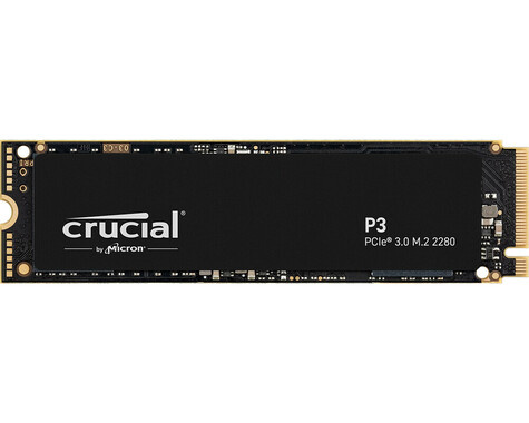 Crucial 500GB M.2 PCIe NVMe P3 3500/1900