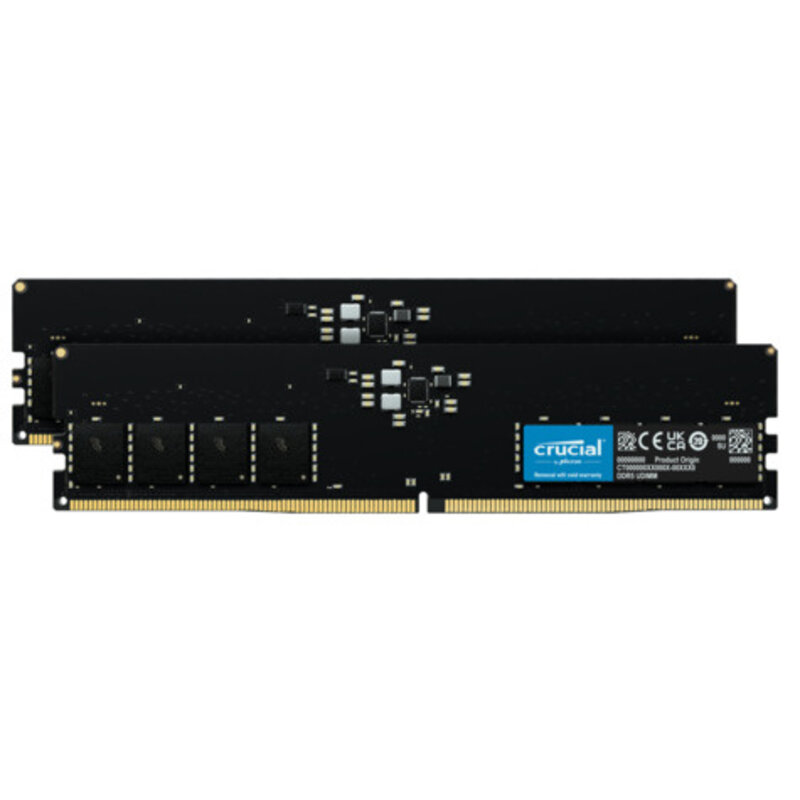 Crucial 32GB DDR5/4800 CL40 (2x 16GB) kopen bij DectDirect