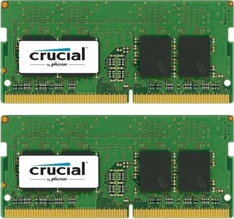 Crucial - DDR4 - 16 GB: 2 x 8 GB - SO-DIMM 260-pin - unbuffered