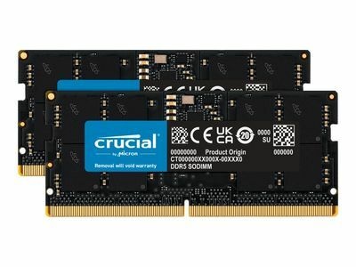 Crucial Crucial - DDR5 - kit - 32 GB: 2 x 16 GB - SO-DIMM 262-pin - 5600 MHz / PC5-44800