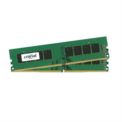 Crucial - DDR4 - 16 GB: 2 x 8 GB - DIMM 288-pin - unbuffered