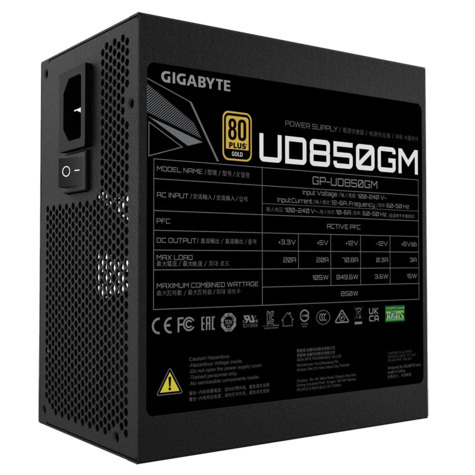 Gigabyte Voeding 850W UD850GM