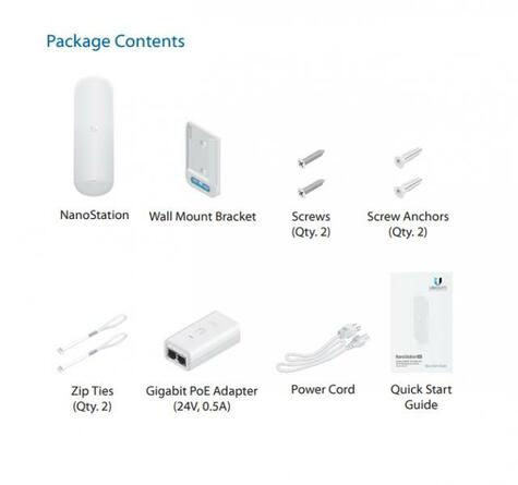 Ubiquiti AirMAX NanoStation AC 5 GHz Radio - NS-5AC