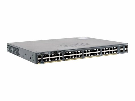 Cisco NWork Catalyst 2960-X 48 GigE PoE 740W 4 x 1G SFP LAN Base