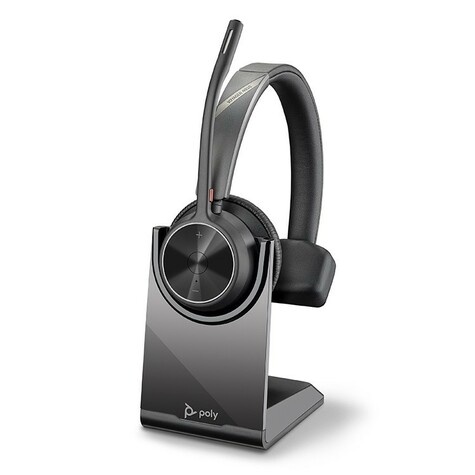 Poly BT headset Voyager 4310 UC Mono USB-C teams w/ Charging stand