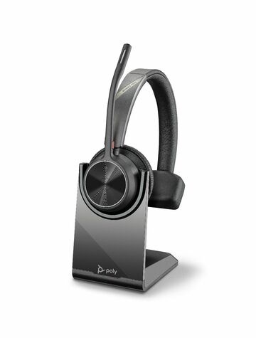 Poly BT headset Voyager 4310 UC Mono USB-C w/ Charging stand