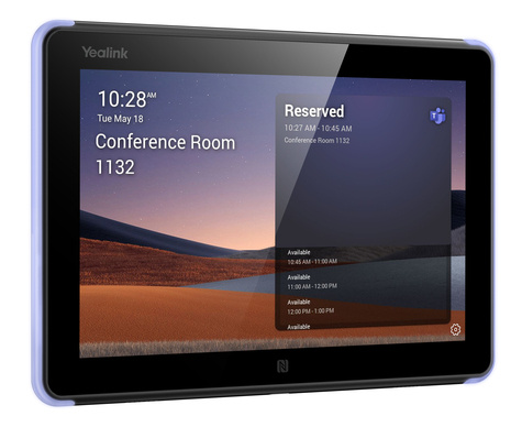 Yealink RoomPanel voor Microsoft Teams