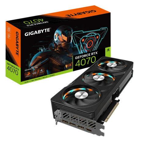 Gigabyte GeForce RTX 4070 GAMING OC 12G - graphics card - GeForce RTX 4070 - 12 GB
