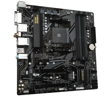Gigabyte B550M DS3H AC (B550,AM4,mATX,AMD)