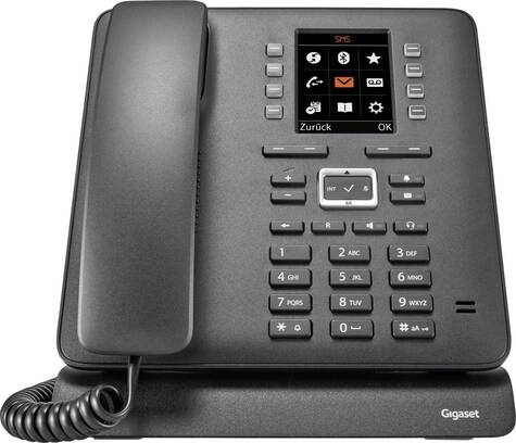 Gigaset T480HX Zwarte DECT bureautelefoon