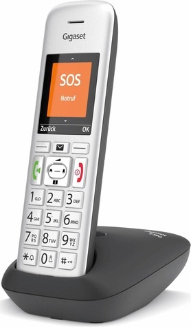 Gigaset E390 Zilver-zwart DECT