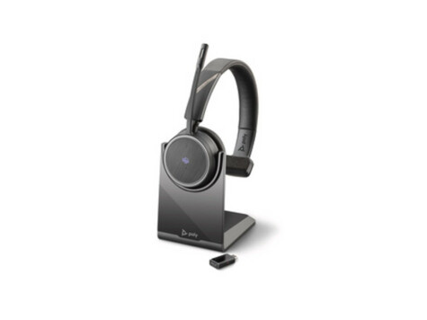 Poly BT headset Voyager 4310 UC Mono USB-C teams w/ Charging stand