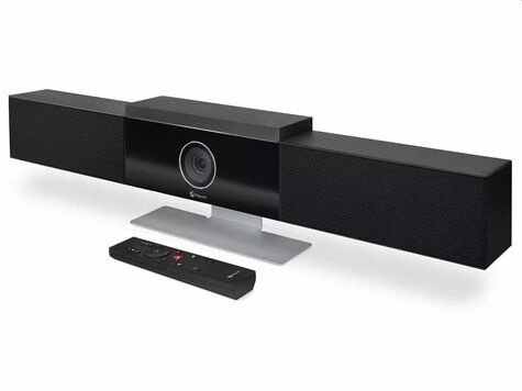 Poly Studio: audio video usb soundbar. with auto-track 120 deg fov