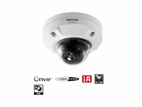i-PRO Full HD Dome camera outdoor IR LED 2.9 - 7.3 mm lens
