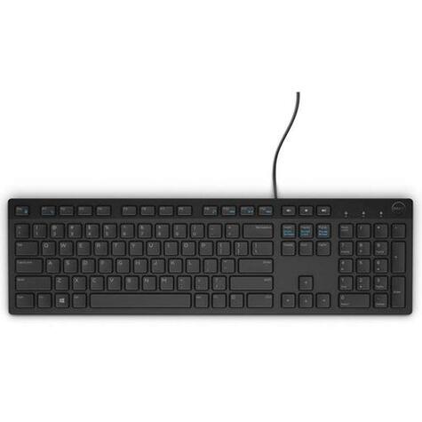DELL DELL KB216 toetsenbord USB QWERTY Nederlands Zwart