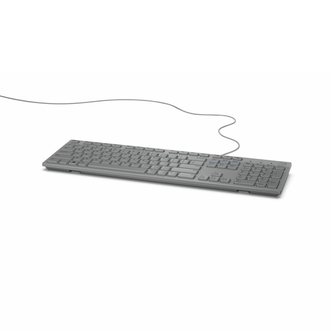 DELL Dell Multimedia Keyboard-KB216 - US International (QWERTY) - Grey (-PL)