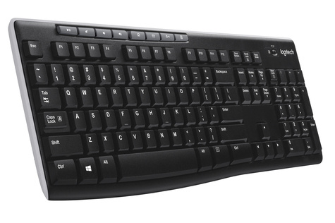 Logitech KB K270 Zwart draadloos Retail QWERTY