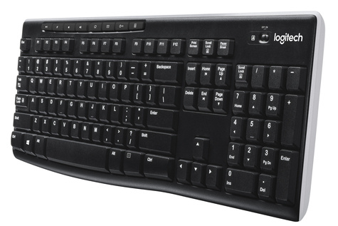 Logitech KB K270 Zwart draadloos Retail QWERTY