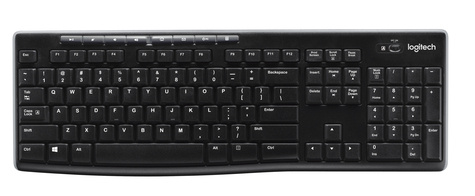 Logitech KB K270 Zwart draadloos Retail QWERTY