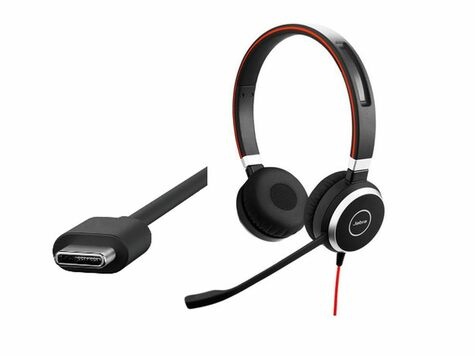 Jabra Evolve 40 UC, Stereo, USB-C