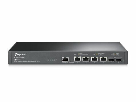 TP-Link Omada TL-SX3206HPP JetStream 6-Port 10GE L2+ Managed Switch with 4-Port PoE++