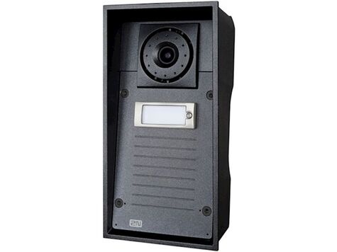 2N Helios IP Force Intercom Outdoor, Wide-angle HD Camera, 1 button