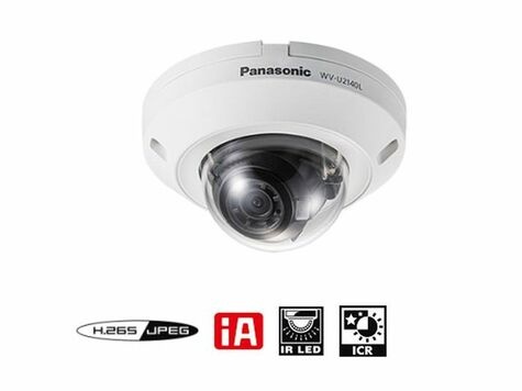 i-PRO Full HD Dome camera outdoor IR LED 3.2 mm lens