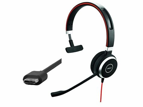 Jabra Evolve 40 UC, Mono, USB-C