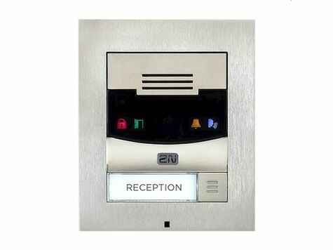 2N IP Solo opbouw intercom zonder camera (zilver)