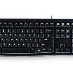 Logitech Logitech K120 Corded Keyboard toetsenbord USB QWERTY Engels Zwart