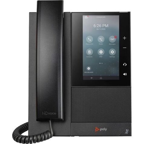 Poly CCX 505 Media Phone OPENSIP POE