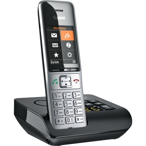 Gigaset - DECT telefoon - COMFORT 500A - Zilver/Zwart