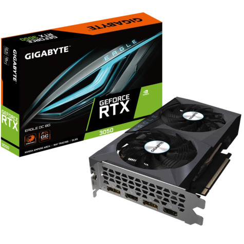 Gigabyte Gigabyte 3050 RTX EAGLE OC 8G LHR 8GB/2xDP/2xHDMI