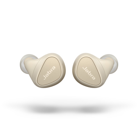 Jabra Elite 5 Bluetooth Headset Gold Beige