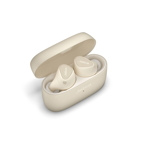 Jabra Elite 5 Bluetooth Headset Gold Beige