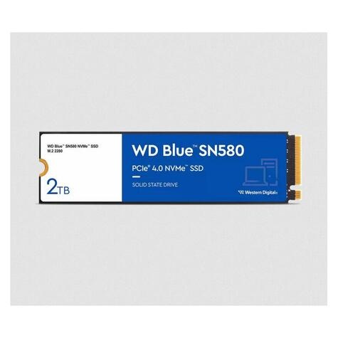 Western Digital Blue SN580 M.2 2TB PCI Express 4.0 TLC NVMe