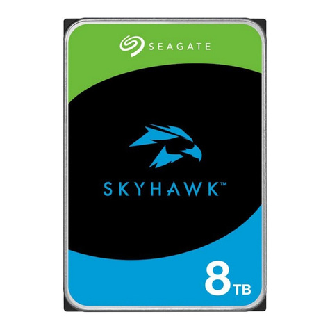 Seagate SkyHawk ST8000VX010 - hard drive - 8 TB - SATA 6Gb/s