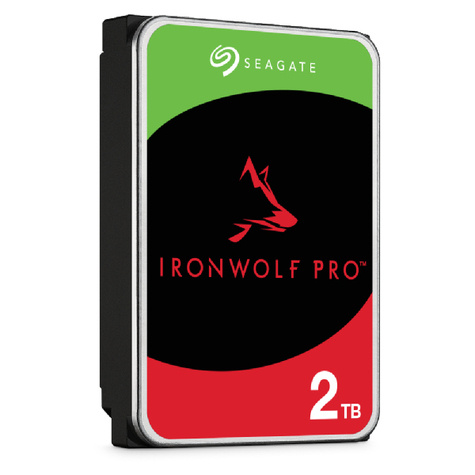 Seagate IronWolf Pro ST2000NT001 - hard drive - 2 TB - SATA 6Gb/s