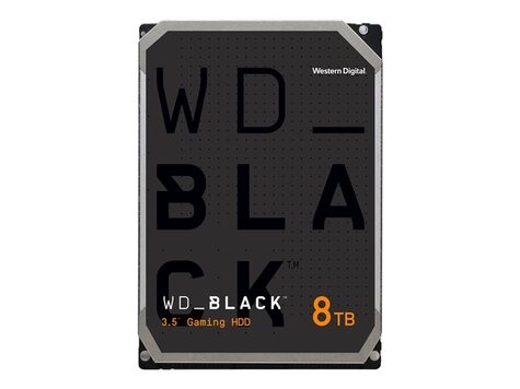 Western Digital WD Black      8.9cm (3.5")  8TB SATA3 7200  128MB WD8002FZWX intern