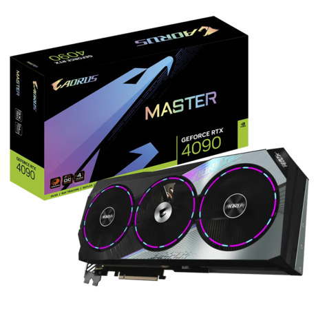 NVIDIA AORUS GeForce RTX 4090 MASTER 24G - graphics card - NVIDIA GeForce RTX 4090 - 24 GB