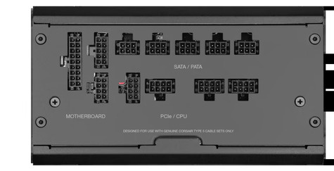 Corsair RMx Shift Series RM850x 850 Watt 80 PLUS GOLD Certified Fully Modular Power Supply