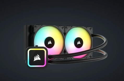 Corsair H100x RGB ELITE 240mm Radiator Liquid CPU Cooler v2