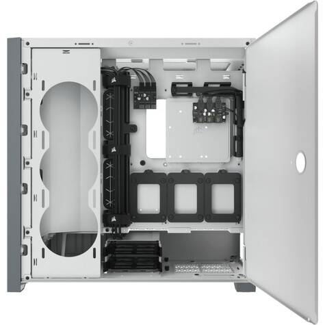Corsair iCUE 5000X Mid-Tower Smart Case  White