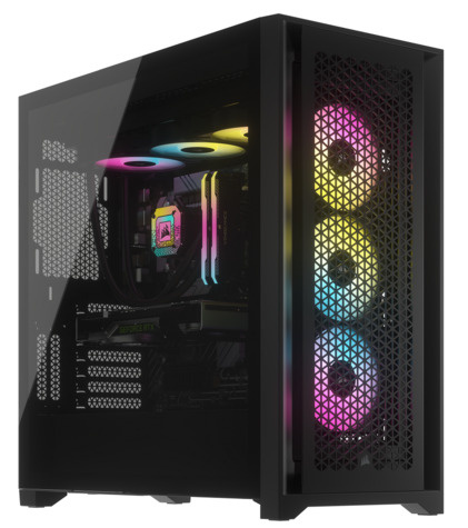 Corsair iCUE 5000D RGB Airflow Tempered Glass Mid-Tower Black