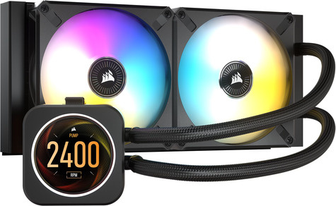 Corsair iCUE H100i ELITE LCD Liquid CPU Cooler