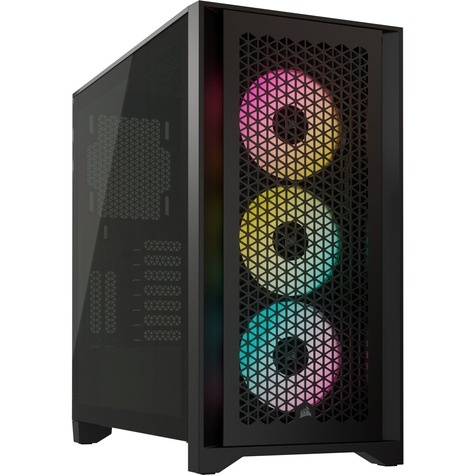 Corsair iCUE 4000D RGB Airflow Tempered Glass Mid-Tower Black