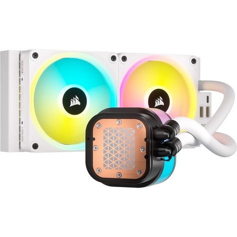 Corsair WAK Cooling iCUE LINK H100i WHITE RGB AIO 240mm