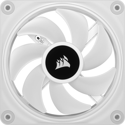 Corsair Ventilator 120*120*25 QX120 RGB LED Fan White Single