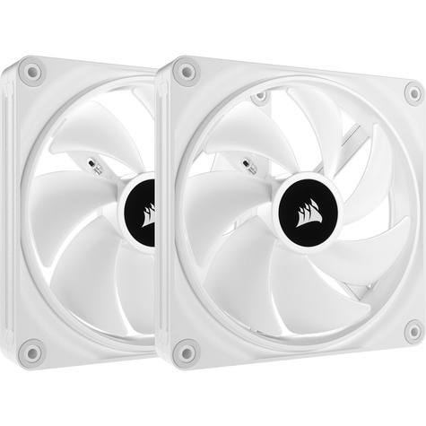 Corsair Ventilator 140*140*25 QX140 RGB LED Fan White Duo