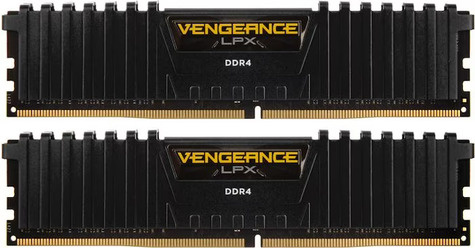 Corsair 32GB DDR4/3600 Vengeance LPX CL18 Zwart Ret-KIT